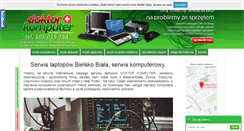 Desktop Screenshot of doktor-komputer.pl